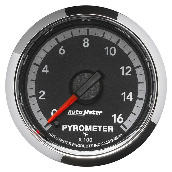 2-1/16" PYROMETER, 0-1600 F, GEN 4 DODGE FACTORY MATCH